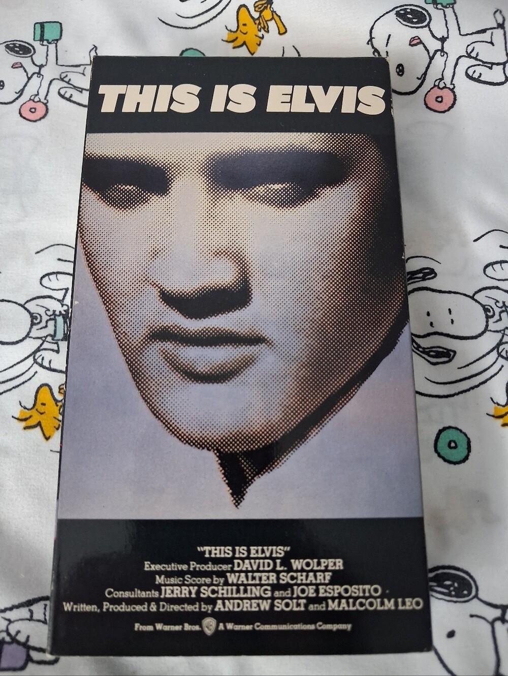 Vintage 1986 Warner Brothers This Is Elvis Biography VHS Tape